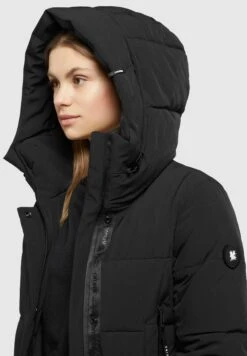 Khujo NamitaCappotto InvernaleSchwarz Donna Cappotti KH121U14Z-Q11 -Delem d337d86431d84a9e937eac810761d090