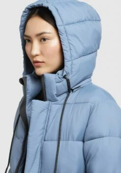 Khujo Julina MattCappotto InvernaleHellblau Donna Cappotti KH121U14M-K12 -Delem d350bf7619694e2d82538b61d5b7ab6d