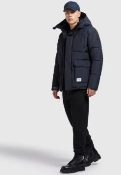 Khujo Zucca - Giacca Invernale - Dunkelblau -Delem d364fef168f44146898b06802be3273f