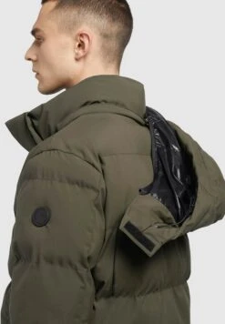 Khujo Major - Cappotto Invernale - Oliv -Delem d3ce2197e1984716be719e9d9c22db58