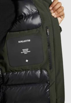 Khujo Charlyn - Cappotto Invernale - Dunkelgrün -Delem d42301d64d454066b9ada4b364a6affb