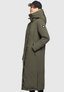 Khujo AbellaCappotto InvernaleOlivgrün Donna Cappotti KH121U16D-N11 -Delem d46316d214d74013b25b64f8b3282a3e