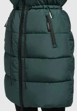 Khujo AureaCappotto InvernaleBlaugrün Donna Cappotti KH121U1BA-M11 -Delem d4d8e8824cbc4625ae7d35a46fc4de12