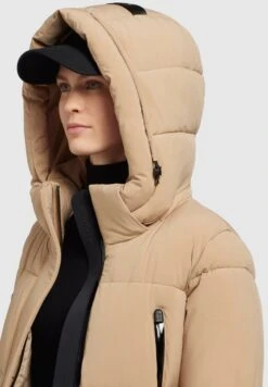 Khujo Mantel Lucia Matt - Cappotto Invernale - Beige -Delem d6013d1ae0de4fa9b02623f9664c0c96