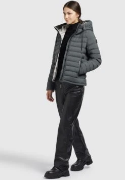 Khujo Lovina3 MattGiacca InvernaleGrün Donna Giacche E Blazer KH121U19H-M11 -Delem d65d3bb70ff643f08f058035638bb21d