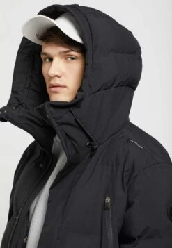 Khujo ClideCappotto InvernaleSchwarz Uomo Cappotti KH122T0DI-Q11 -Delem d6c79c1540ea43bf9e27b1fbd527d3dc