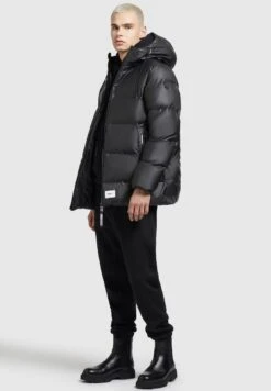Khujo NaborGiacca InvernaleSchwarz Uomo Giacche KH121U15K-Q11 -Delem d728f72d1c8a475bab49041265acf6fb