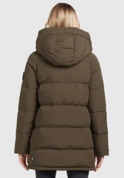 Khujo DorasiCappotto InvernaleKhaki Donna Cappotti KH121U12I-N11 -Delem d7d31513c86e4e31b801ee29cf225a37