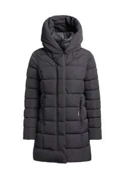 Khujo StexCappotto InvernaleDunkelgrau Donna Cappotti KH121U1BW-C11 -Delem d8b5713c8e2246adb9e125baac256842