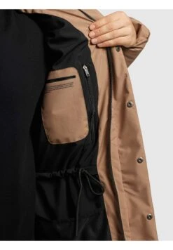 Khujo Chester - Parka - Hellbraun -Delem da0d71142bc040fda8cae4164bffcb54