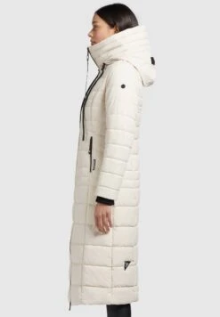 Khujo Casca2 PeachedCappotto InvernaleWeiß Donna Cappotti KH121U1BM-A11 -Delem da1d092a0ad5474b91b416bd18ae3054