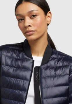 Khujo Maude ShinyGiubbotto BomberDunkelblau Donna Giacche E Blazer KH121U18T-K11 -Delem da8fe410efcf41a7b47a2c5e98940b1f