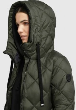 Khujo LennjaCappotto InvernaleDunkelgrün Donna Cappotti KH121U15X-M11 -Delem da99b9f63aae4460ae9087bccb4ce723