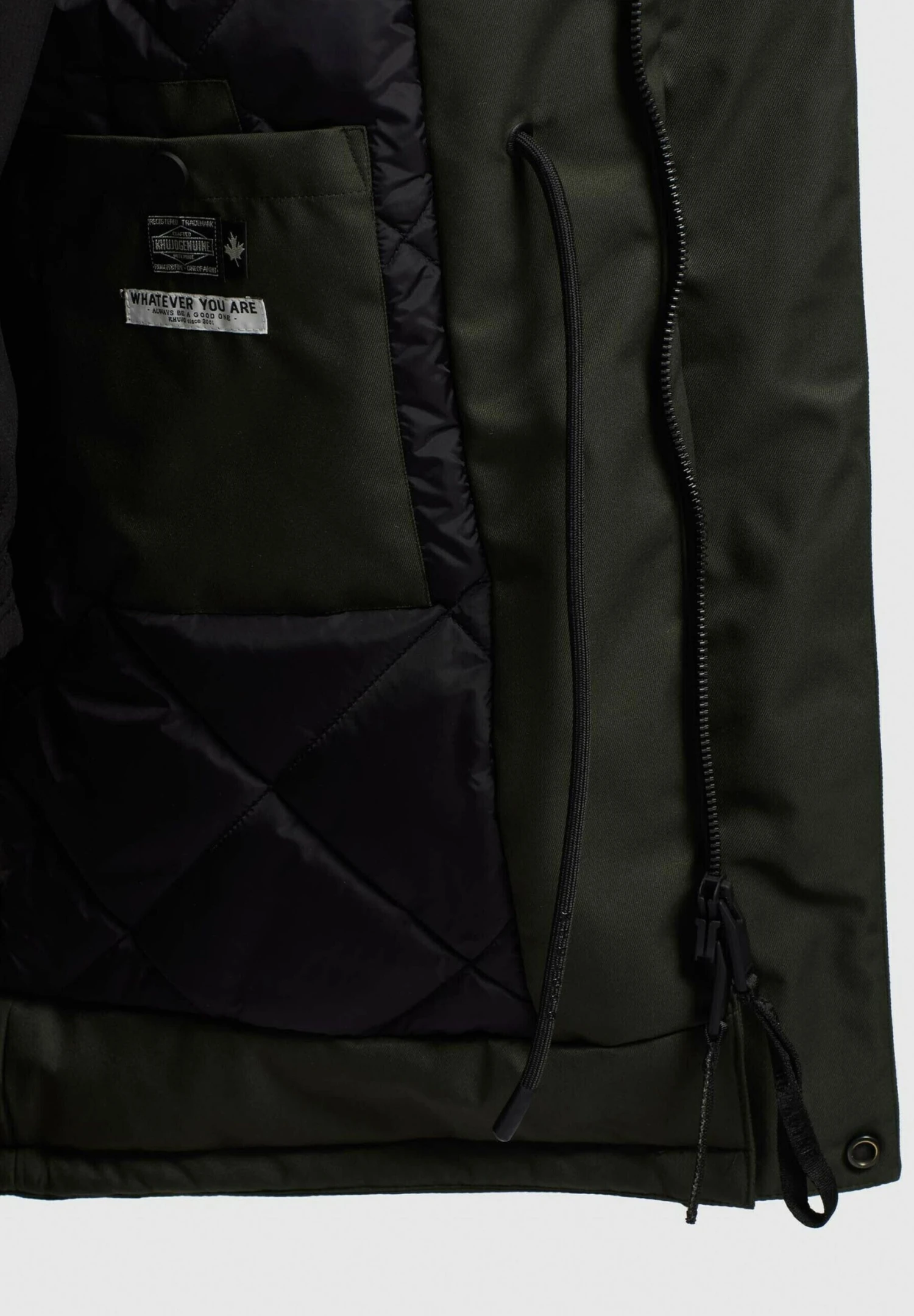 Khujo HantCappotto InvernaleDunkelgrün Uomo Cappotti KH122T0FY-M11 8 Khujo HantCappotto InvernaleDunkelgrün Uomo Cappotti KH122T0FY-M11 - immagine 8