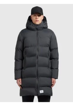 Khujo CaiusCappotto InvernaleDunkelgrau Uomo Cappotti KH122T0G1-C11