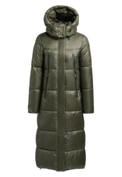 Khujo Melona ShinyCappotto InvernaleDunkelgrün Donna Cappotti KH121U15D-M11 -Delem dc6e20d30353491388b445f6b4f777d8