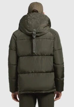 Khujo JediGiacca InvernaleOlivgrün Uomo Giacche KH122T0DX-N11 -Delem dd177a38b4734665a8d9dfc385c68f2c