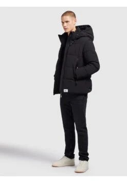 Khujo Turrel - Giacca Invernale - Schwarz -Delem dd3019014ea24c478992bb8ecfcbc042