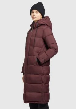 Khujo Julina MattCappotto InvernaleDunkelrot Donna Cappotti KH121U14M-G11 -Delem dd7ebcefd7e54d028915171b086a19c1