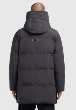 Khujo Cloyd - Cappotto Invernale - Dunkelgrau -Delem dd9bfc49d4b44565950f18813b557d03