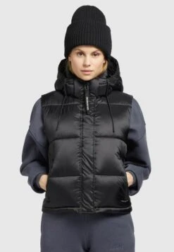 Khujo InnaSmanicatoSchwarz Donna Giacche E Blazer KH121U1BS-Q11