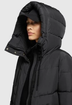 Khujo ShimantaCappotto InvernaleSchwarz Donna Cappotti KH121U1AJ-Q11 -Delem dfa373f22d274414a7ebd664afda5aa4