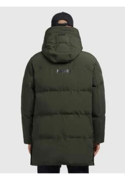 Khujo CloydCappotto InvernaleKhaki Grün Uomo Cappotti KH122T0FU-N11 -Delem dfae8ad5be8e43b78465898277fa6491