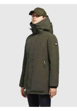 Khujo KandaCappotto InvernaleOlivgrün Donna Cappotti KH121U15Z-N11 -Delem e056d469608b4361abdcc6071639d3c0