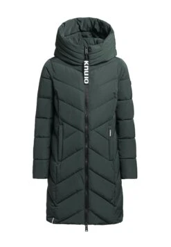 Khujo ForminCappotto InvernaleDunkelgrün Donna Cappotti KH121U19K-M12 -Delem e06cb919a6c9490e92fd8610bfab7220