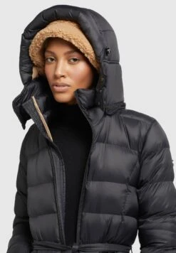 Khujo Olalla SoftCappotto InvernaleSchwarz Donna Cappotti KH121U14G-Q11 -Delem e0d0c596ea0e4aecaf76d612dd0b629c