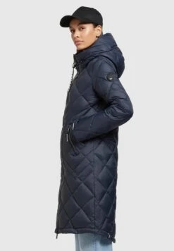 Khujo ZaritaCappotto InvernaleDunkelblau Donna Cappotti KH121U150-K11 -Delem e1308724df524ff3aa9a20f00676d9cd