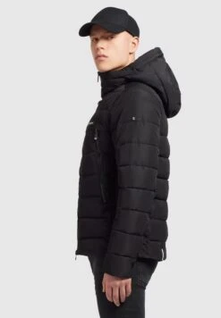 Khujo MilowGiacca InvernaleSchwarz Uomo Giacche KH122T0FL-Q11 -Delem e1585ed93dbb43b7bf8ba4718ef5c786