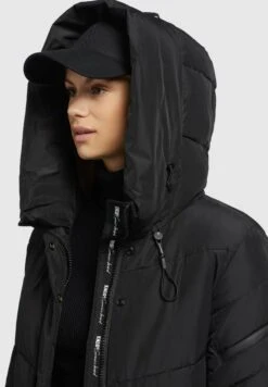 Khujo Jordis4Cappotto InvernaleSchwarz Donna Cappotti KH121U1DK-Q11 -Delem e15bf26b85e94dccaa564b9c05873f08