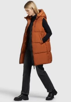 Khujo LynnSmanicatoOrangebraun Donna Giacche E Blazer KH121U1CD-H11 -Delem e16504ea067d4744b0e93db7da165485