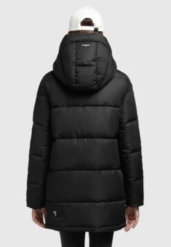 Khujo Werola 2Cappotto InvernaleSchwarz Donna Cappotti KH121U161-Q11 -Delem e16d28e8f53f4858b277ef83c27fc30b