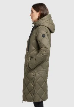 Khujo LennjaCappotto InvernaleKhaki Donna Cappotti KH121U15X-N11 -Delem e1d04f36d4af4c2fb653e9d0f8fb1df9