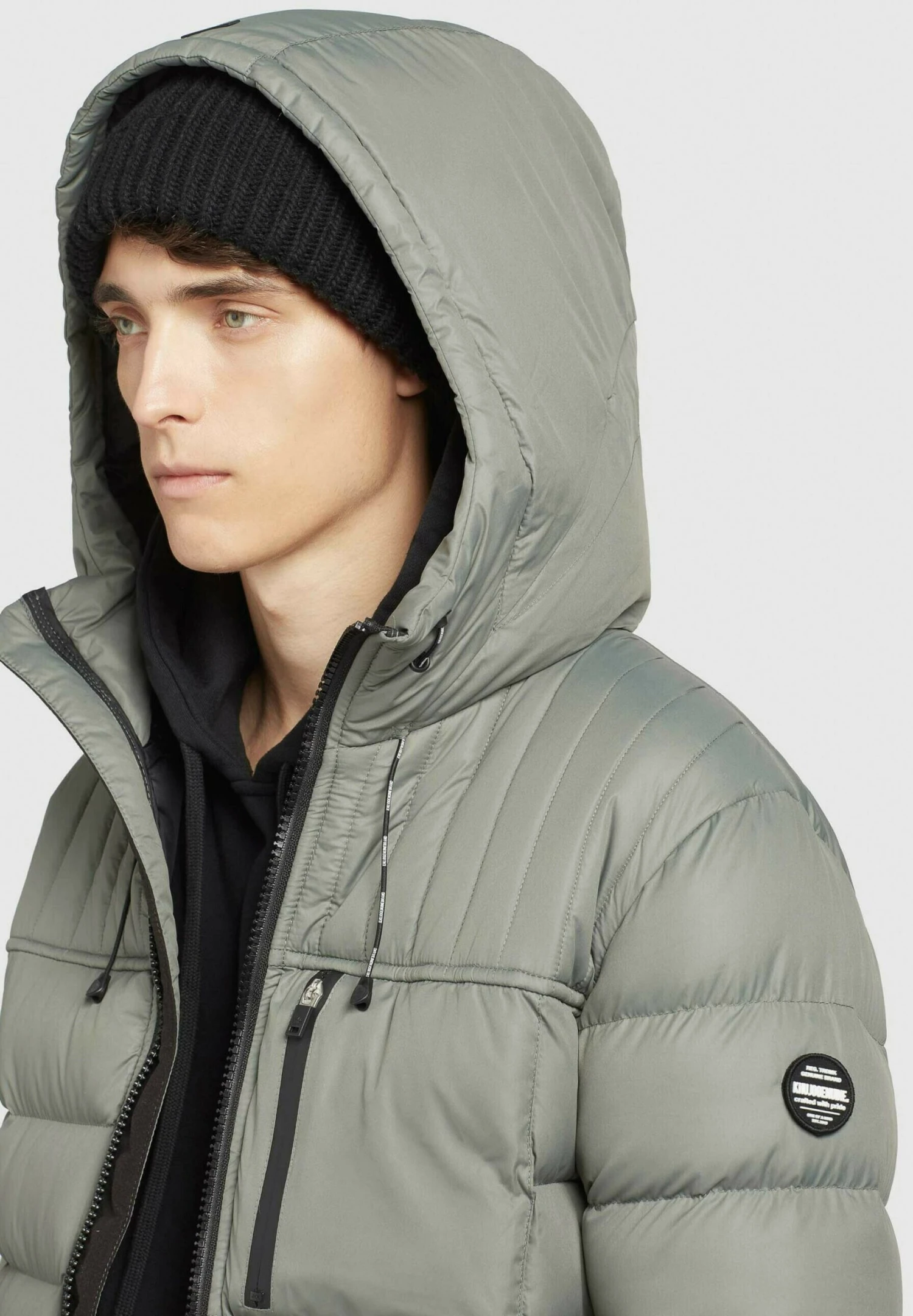 Khujo WangGiacca InvernaleGraugrün Polyester Uomo Giacche KH122T0CT-M11 7 Khujo WangGiacca InvernaleGraugrün Polyester Uomo Giacche KH122T0CT-M11 - immagine 7