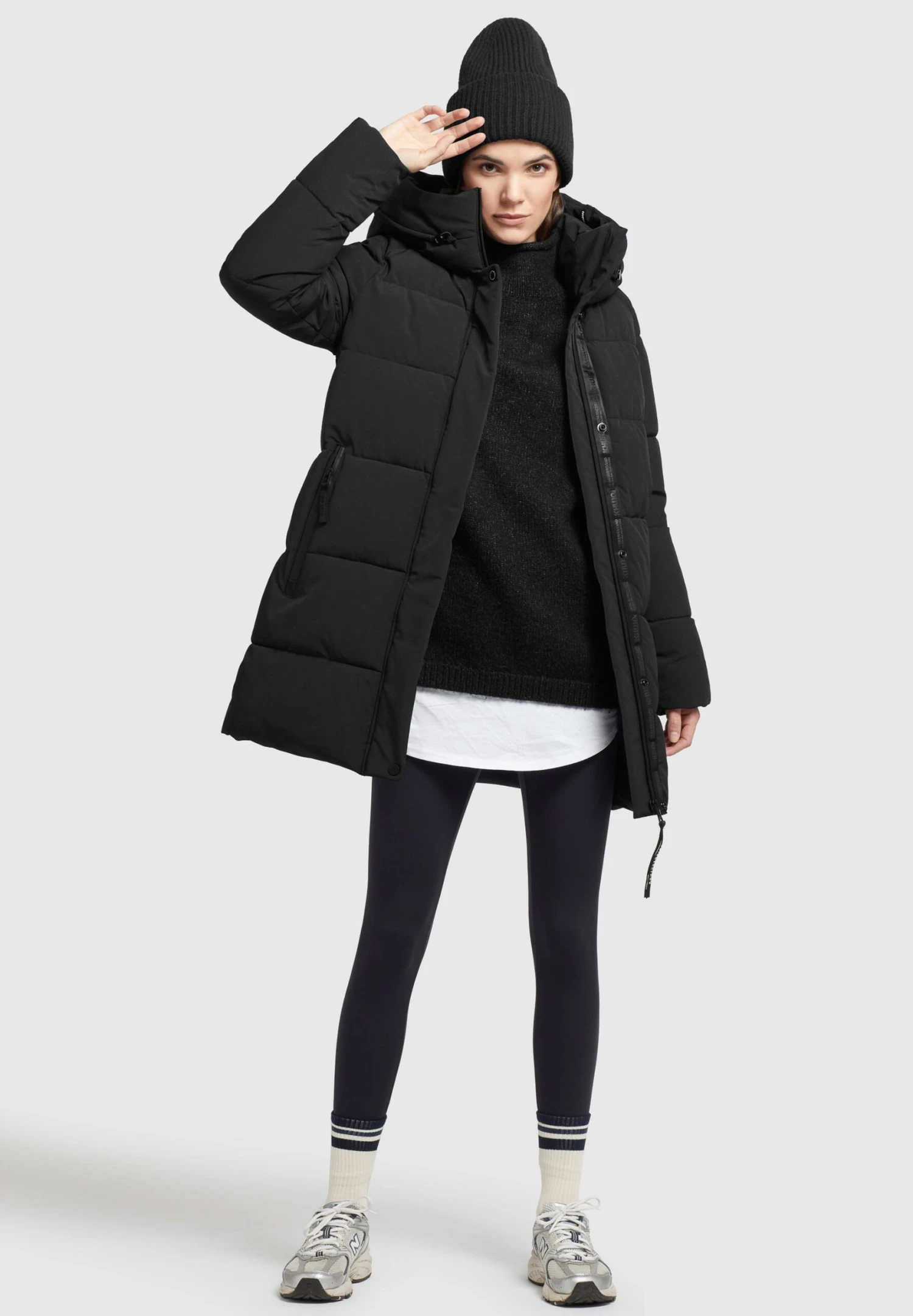Khujo WenteCappotto InvernaleSchwarz Donna Cappotti KH121U15E-Q11 2 Khujo WenteCappotto InvernaleSchwarz Donna Cappotti KH121U15E-Q11 - immagine 2