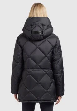 Khujo ZalonaCappotto InvernaleDunkelgrau Donna Cappotti KH121U1C5-C11 -Delem e318e9aa77004ec9822b76d6cc72bb8e