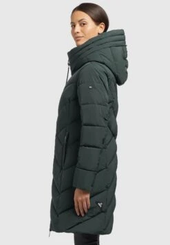 Khujo ForminCappotto InvernaleDunkelgrün Donna Cappotti KH121U19K-M12 -Delem e33fed958e7d40df85780e04222a6ad9