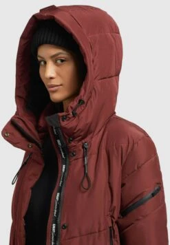 Khujo Sonje4Cappotto InvernaleRostrot Donna Cappotti KH121U19J-G11 -Delem e36ef7653490406abef97f9031ed3447