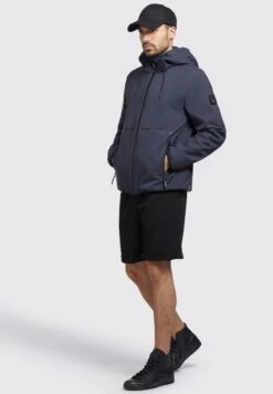 Khujo Eldon - Giacca Outdoor - Dunkelblau -Delem e3b918fe56304e958ec571ad00d470f9