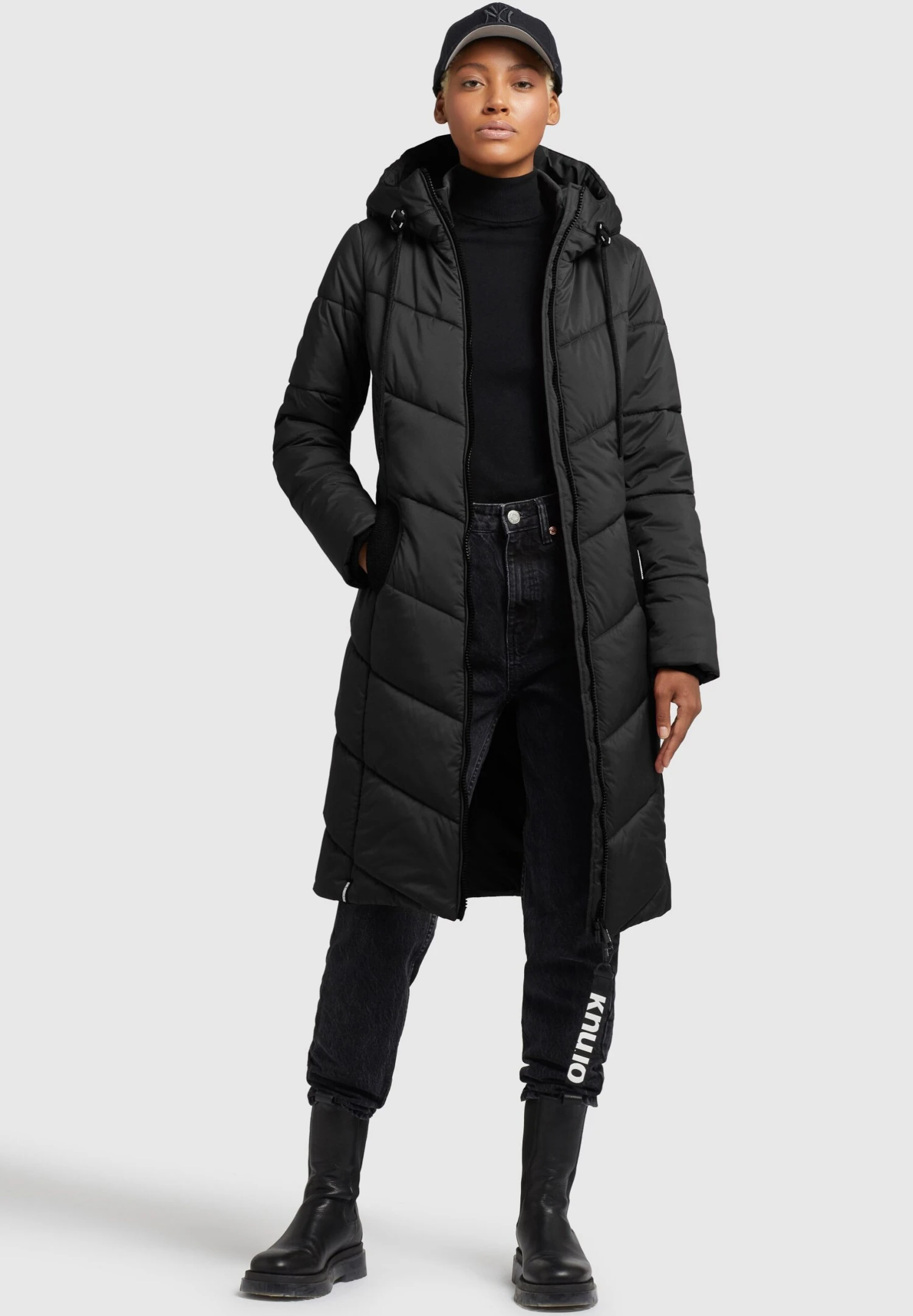 Khujo Aribay3 Light - Cappotto Invernale - Schwarz 2 Khujo Aribay3 Light - Cappotto Invernale - Schwarz - immagine 2