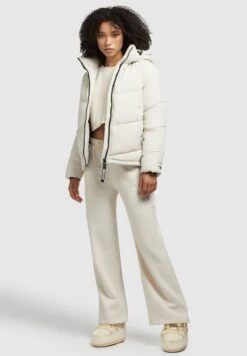 Khujo Monty 2Giacca InvernaleWeiß Donna Giacche E Blazer KH121U156-A11 -Delem e5589f1ad7eb4a34a566244bd67df08d