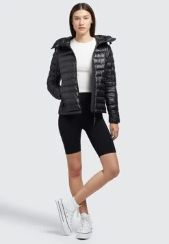 Khujo Lovina4 ShinyGiacca Da Mezza StagioneSchwarz Donna Giacche E Blazer KH121U18J-Q11 -Delem e57ef827a6314f08bd7fc5e37b1d436f