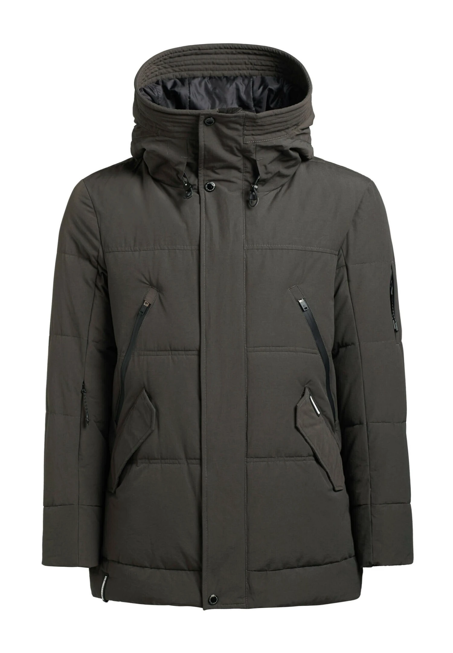 Khujo FankGiacca InvernaleDunkel Olivgrau Uomo Giacche KH122T0E7-N11 8 Khujo FankGiacca InvernaleDunkel Olivgrau Uomo Giacche KH122T0E7-N11 - immagine 8