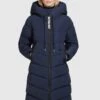 Khujo KlaydCappotto InvernaleDunkelblau Donna Cappotti KH121U14O-K11