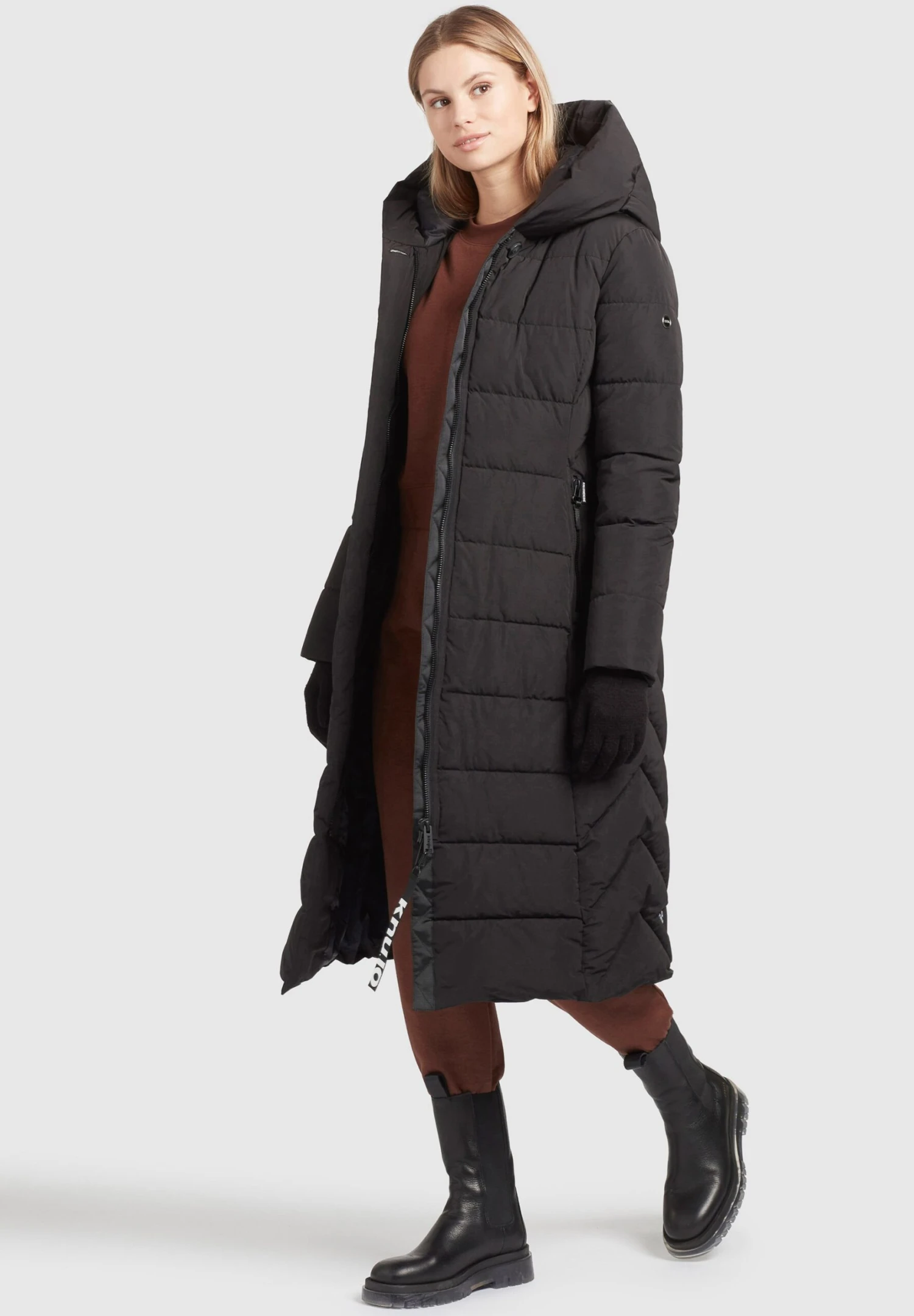 Khujo SilkeCappotto InvernaleSchwarz Donna Cappotti KH121U11S-Q11 2 Khujo SilkeCappotto InvernaleSchwarz Donna Cappotti KH121U11S-Q11 - immagine 2