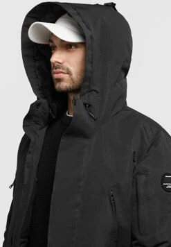 Khujo BatesGiacca InvernaleSchwarz Uomo Giacche KH122T0E8-Q11 -Delem e77fe0e9439744388b62126b6283d774