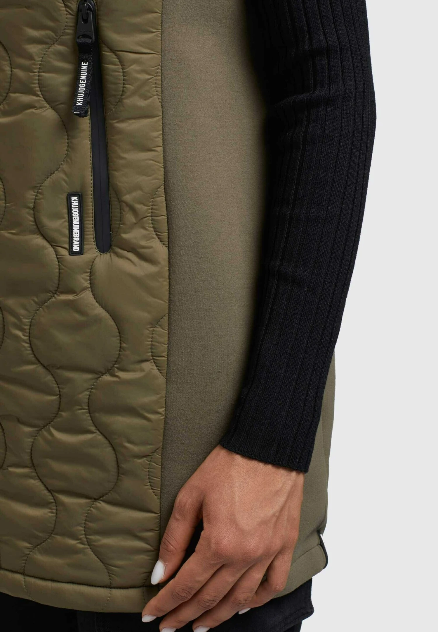 Khujo MalinSmanicatoOlivgrün Donna Giacche E Blazer KH121U19E-N11 7 Khujo MalinSmanicatoOlivgrün Donna Giacche E Blazer KH121U19E-N11 - immagine 7